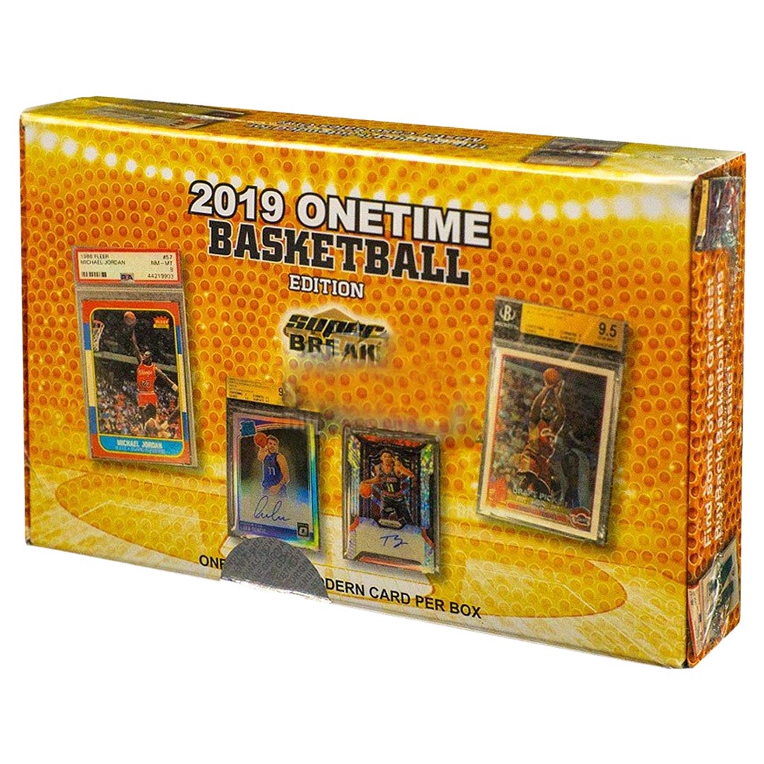 2019-20 Super Break One Time Basketball Box