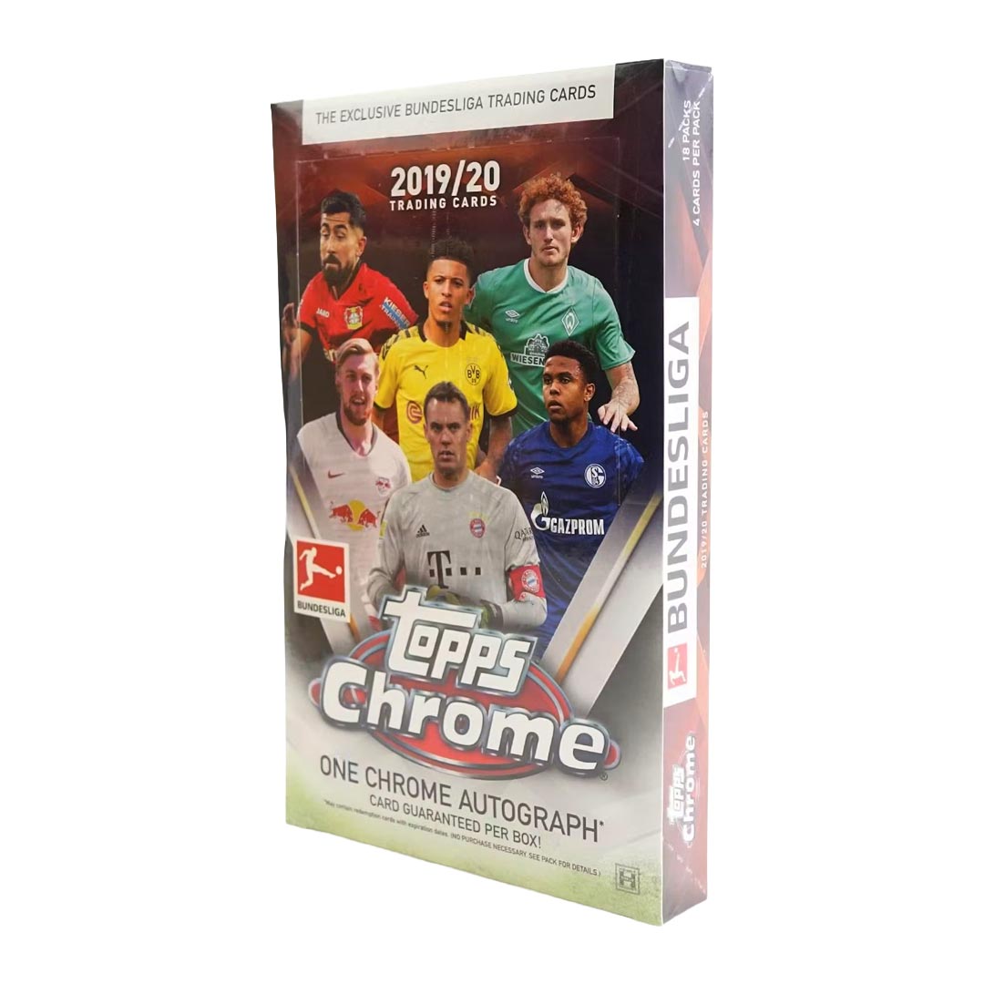 2019-20 Topps Chrome Bundesliga Soccer Hobby Box