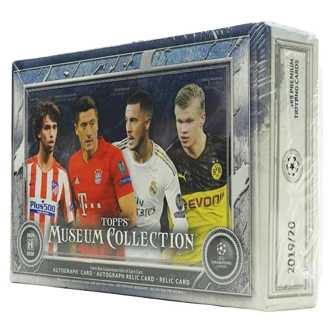2019-20 Topps UEFA Champions League Museum Collection Soccer Box