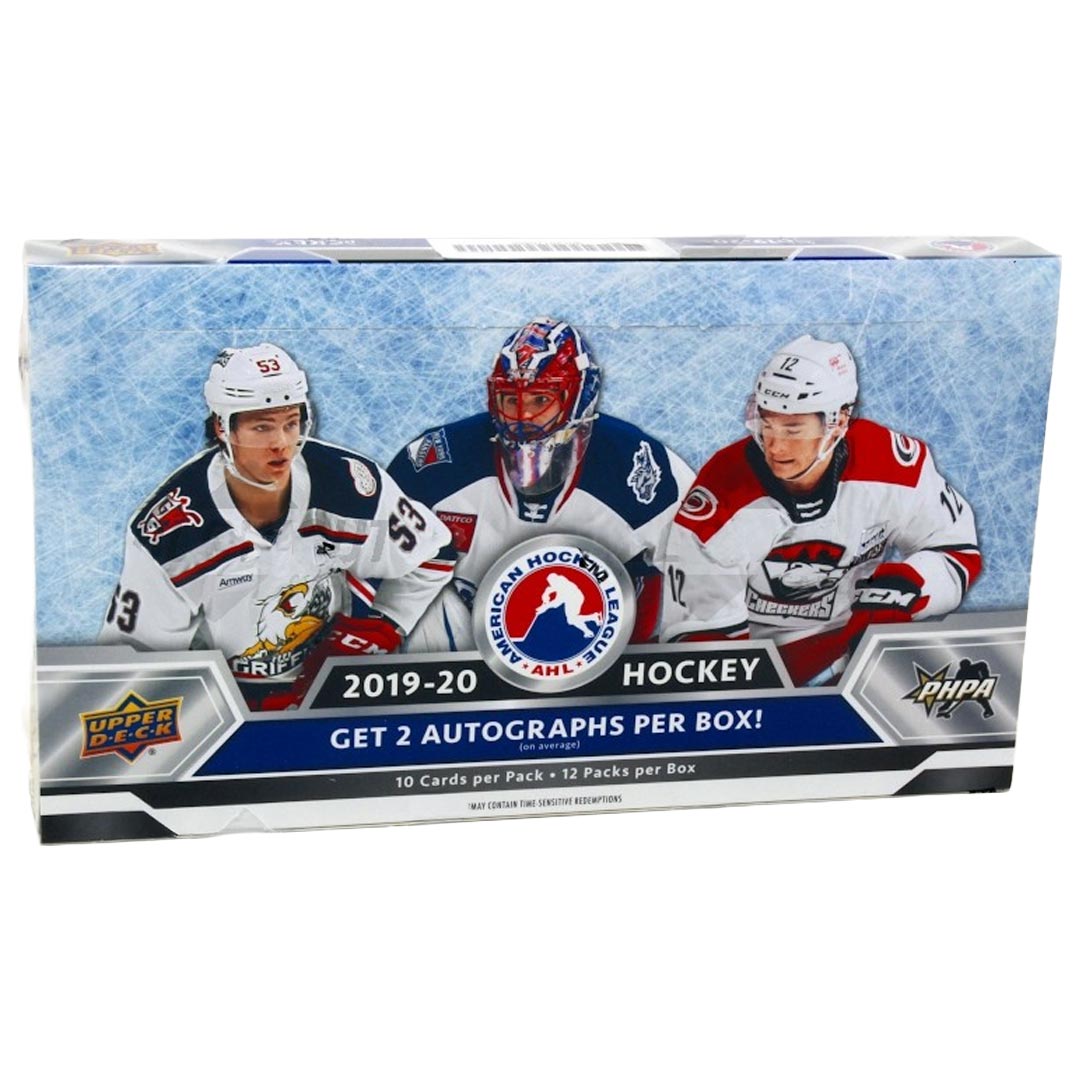 2019-20 Upper Deck AHL Hockey Hobby Box