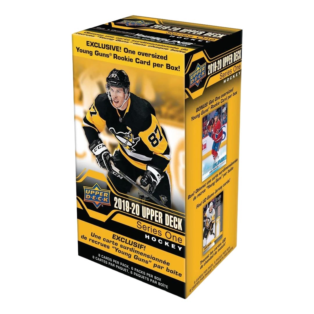 2019-20 Upper Deck Series 1 Hockey Blaster Box (1 Oversized Young Guns Rookie Card!)