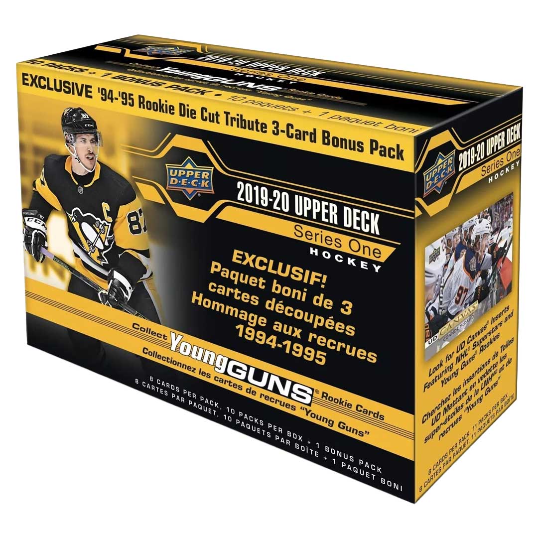 2019-20 Upper Deck Series 1 Hockey Mega Box