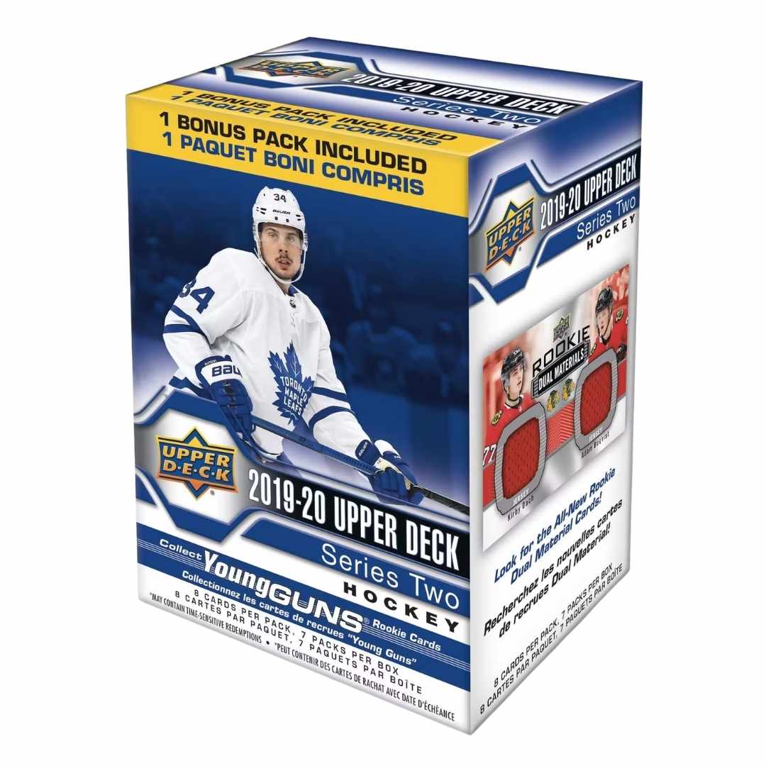2019-20 Upper Deck Series 2 Hockey 7-Pack Blaster Box