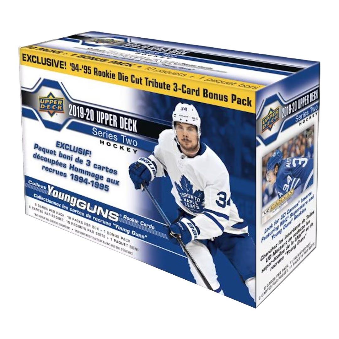 2019-20 Upper Deck Series 2 Hockey Mega Box