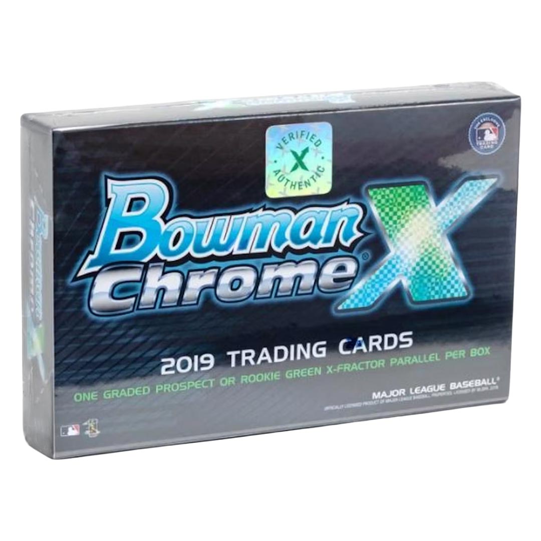 2019 Bowman Chrome X Baseball Box