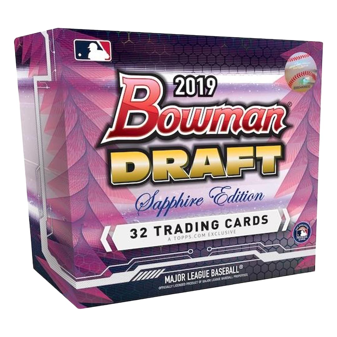 2019 Bowman Draft Baseball Sapphire Edition Box
