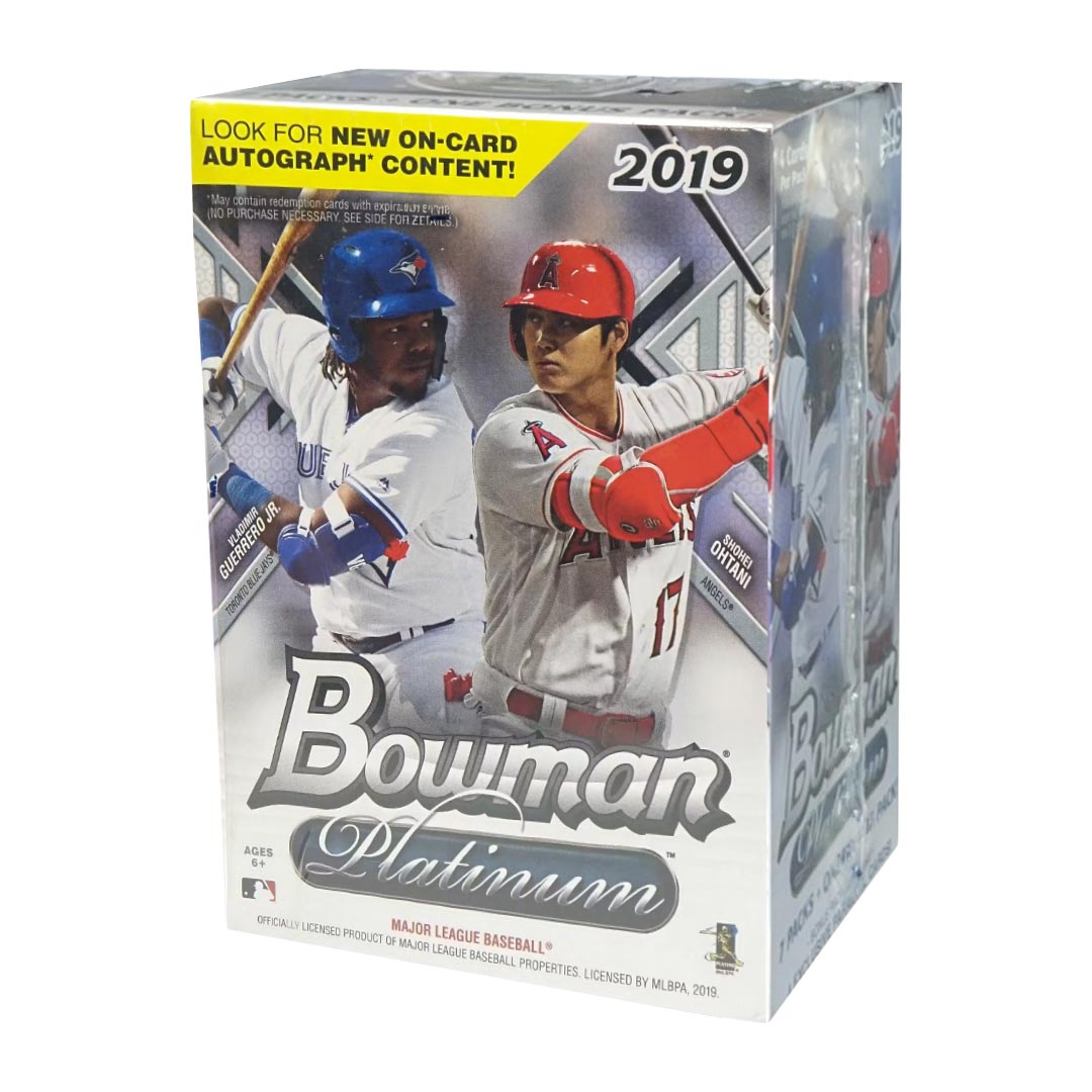 2019 Bowman Platinum Baseball Blaster Box