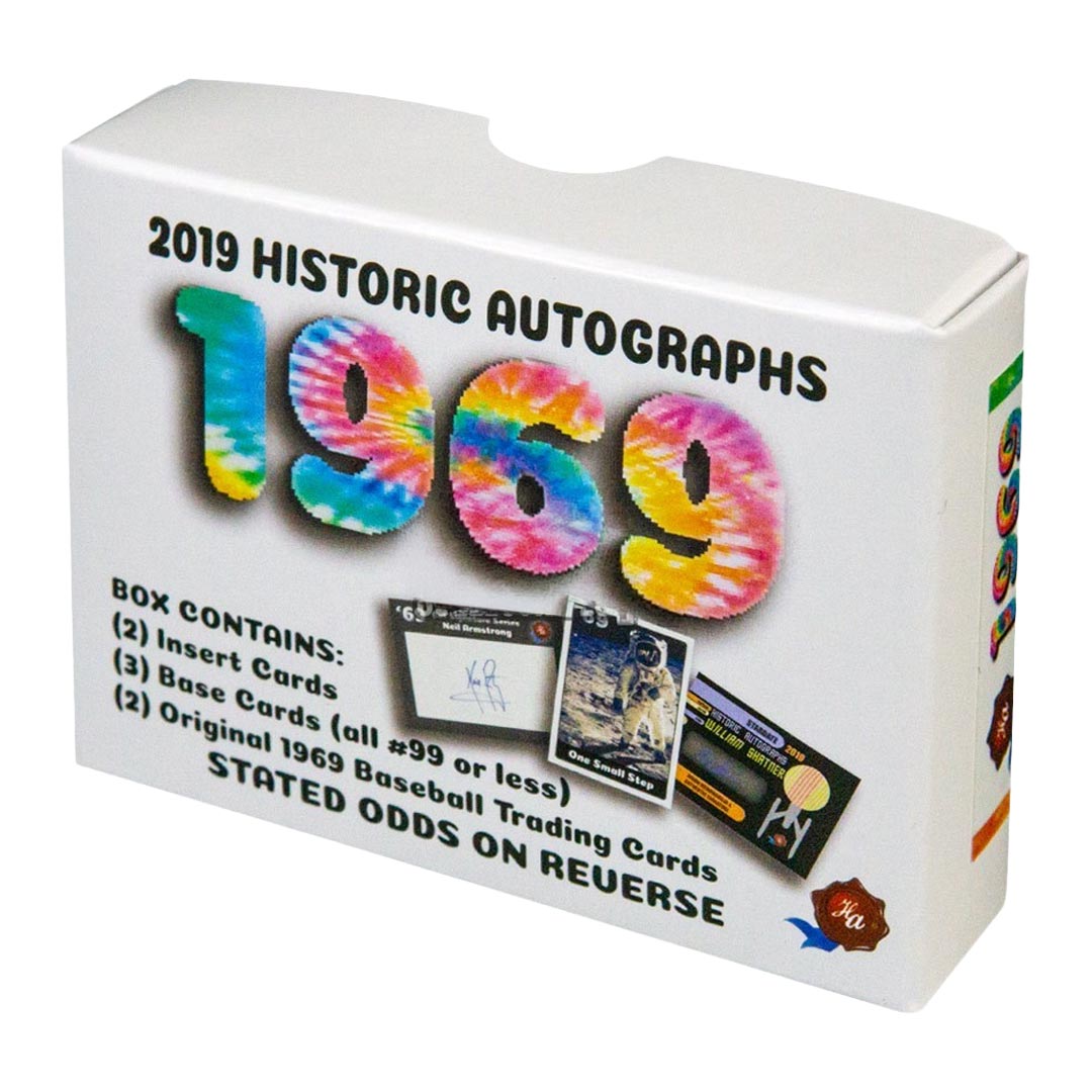 2019 Historic Autographs 1969 Box