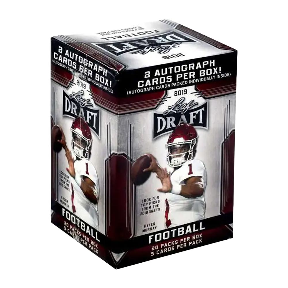 2019 Leaf Draft Football Blaster Box