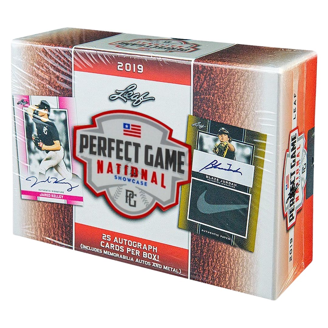 2019 Leaf Perfect Game National Showcase Baseball Box
