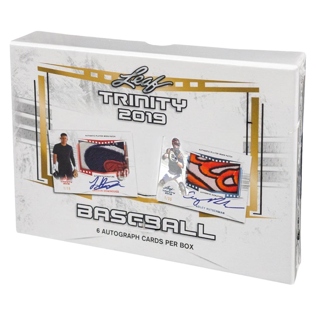 2019 Leaf Trinity Baseball Hobby Box