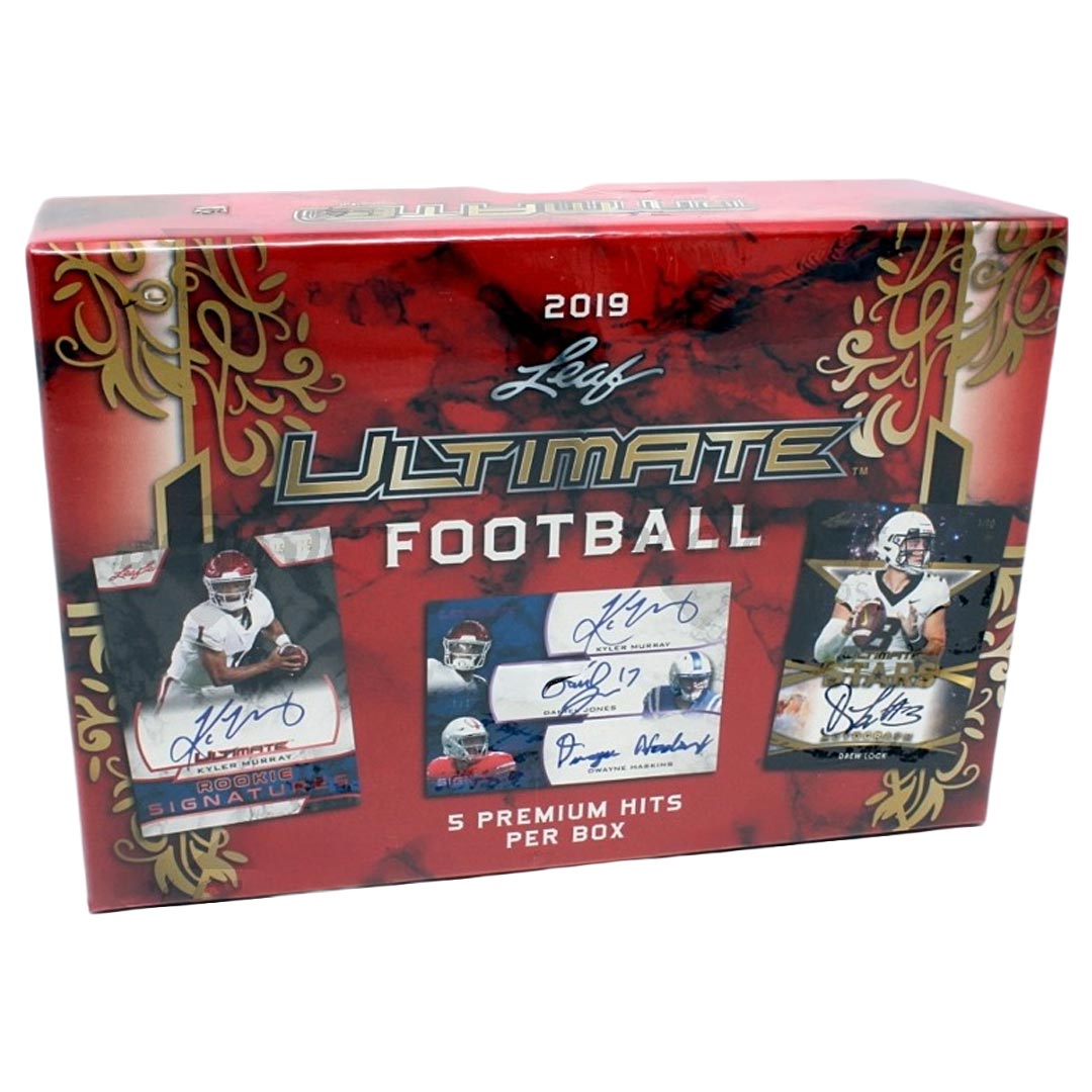 2019 Leaf Ultimate Draft Football Hobby Box