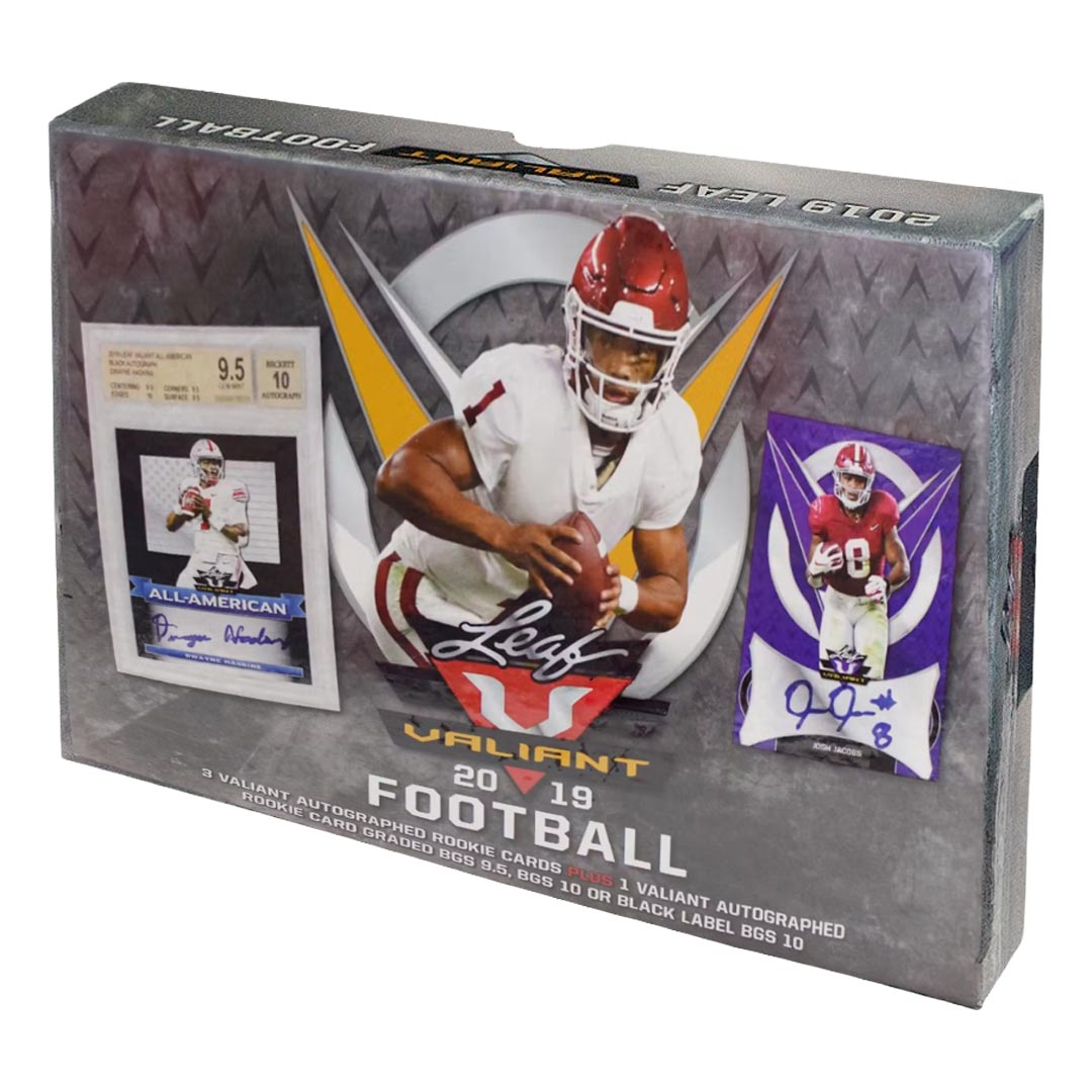 2019 Leaf Valiant Football Hobby Box