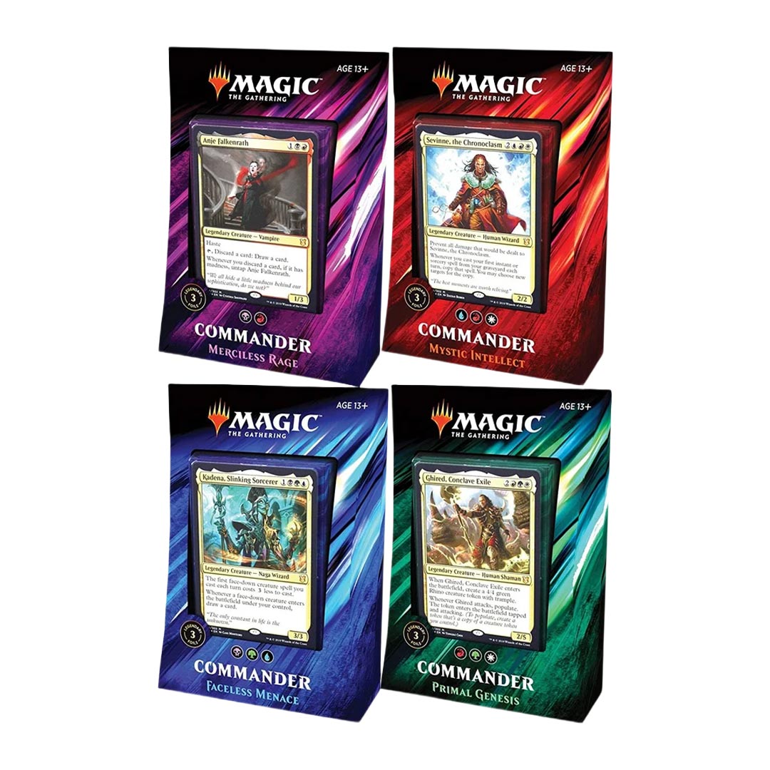 2019 Magic the Gathering Commander Deck Box