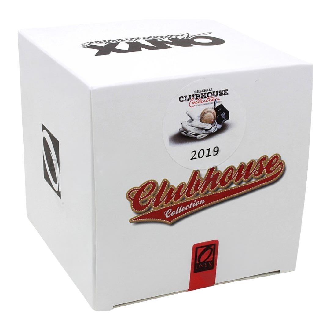 2019 Onyx Clubhouse Game Used Batting Gloves Baseball Box