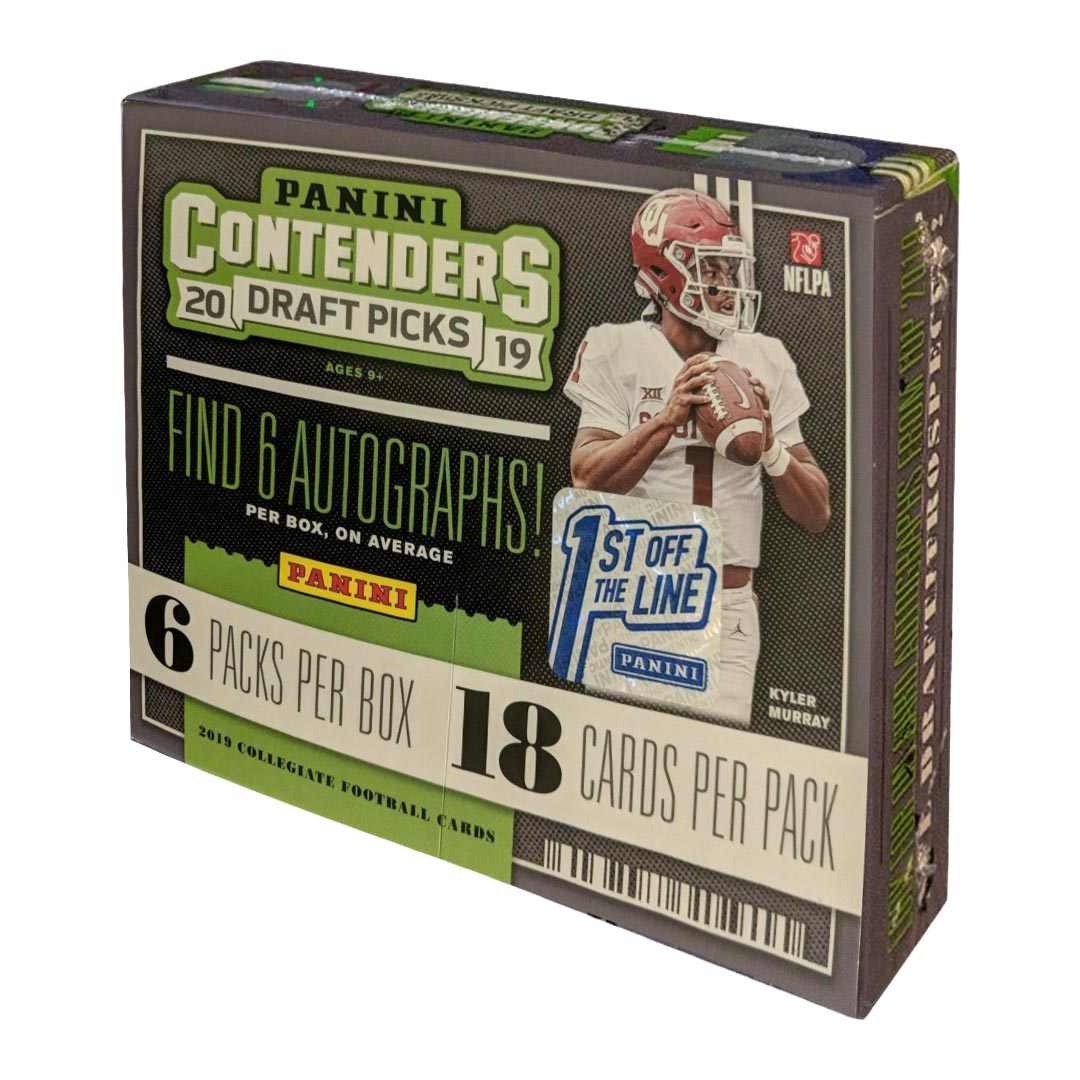 2019 Panini Contenders Draft Picks Football 1st Off The Line Hobby Box