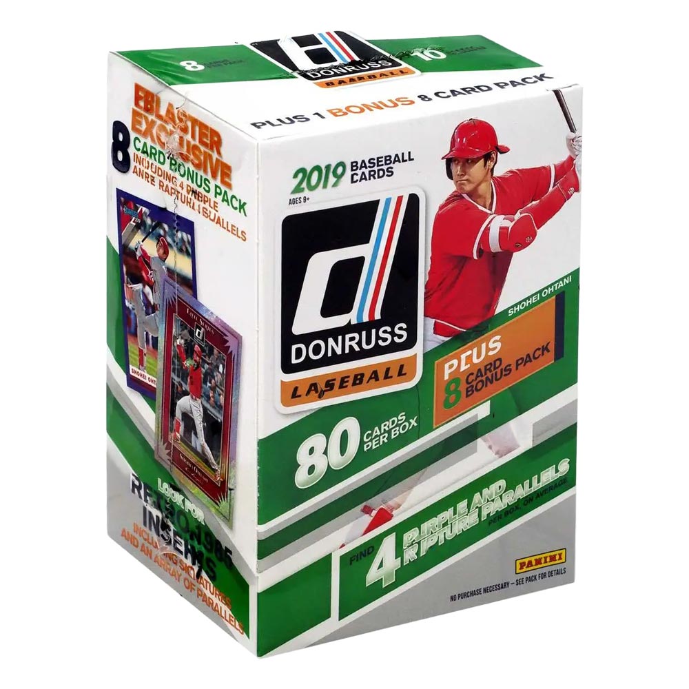 2019 Panini Donruss Baseball Blaster Box