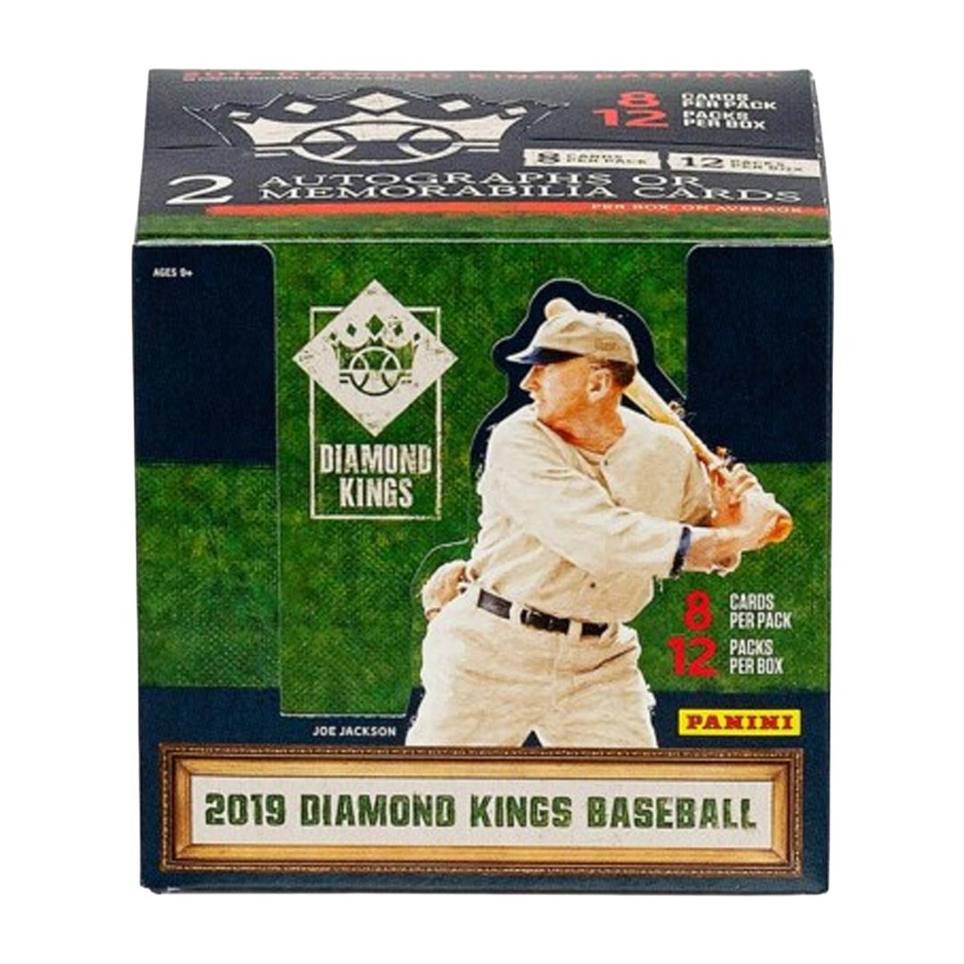 2019 Panini Donruss Diamond Kings Baseball 1st Off The Line Hobby Box