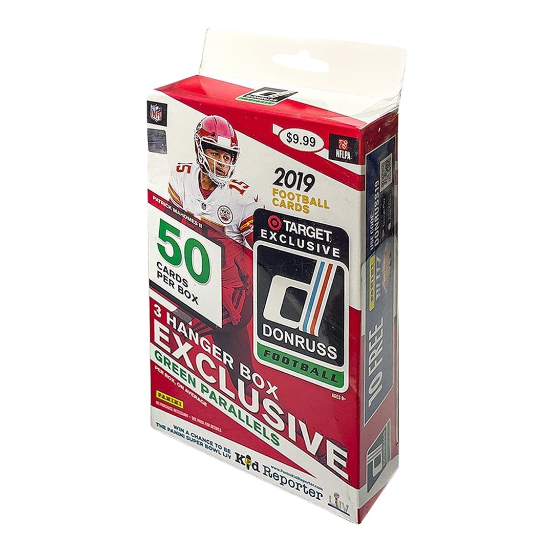 2019 Panini Donruss Football Hanger Box (Green Parallels)