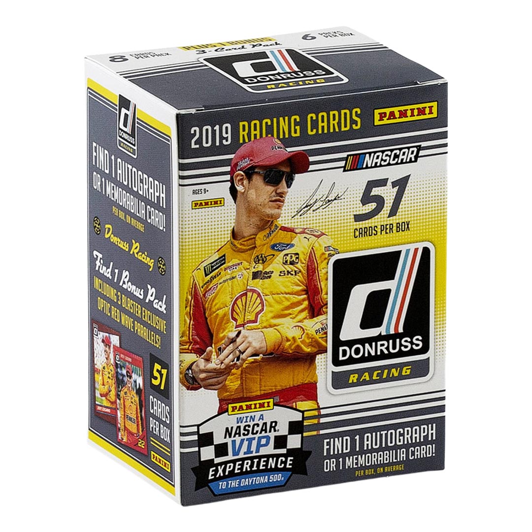 2019 Panini Donruss Racing Blaster Box