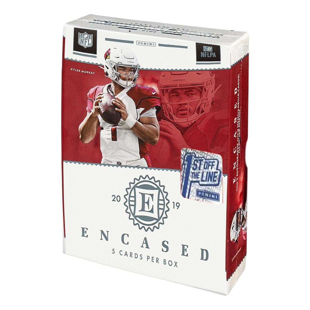 2019 Panini Encased Football 1st Off The Line Hobby Box
