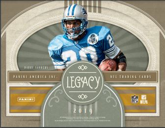 2019 Panini Legacy Football Hobby 12-Box Case