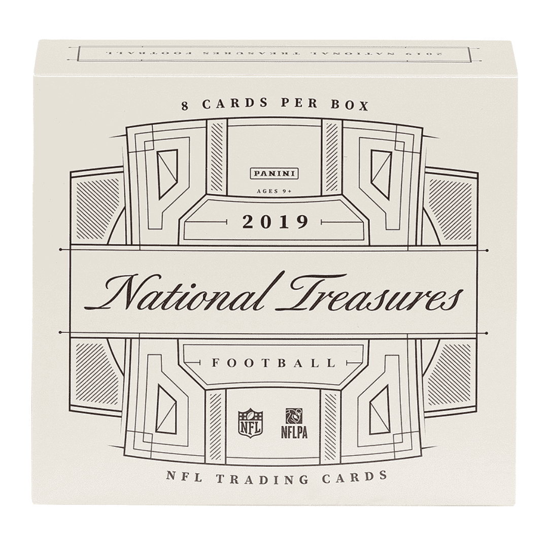 2019 Panini National Treasures Football Hobby Box