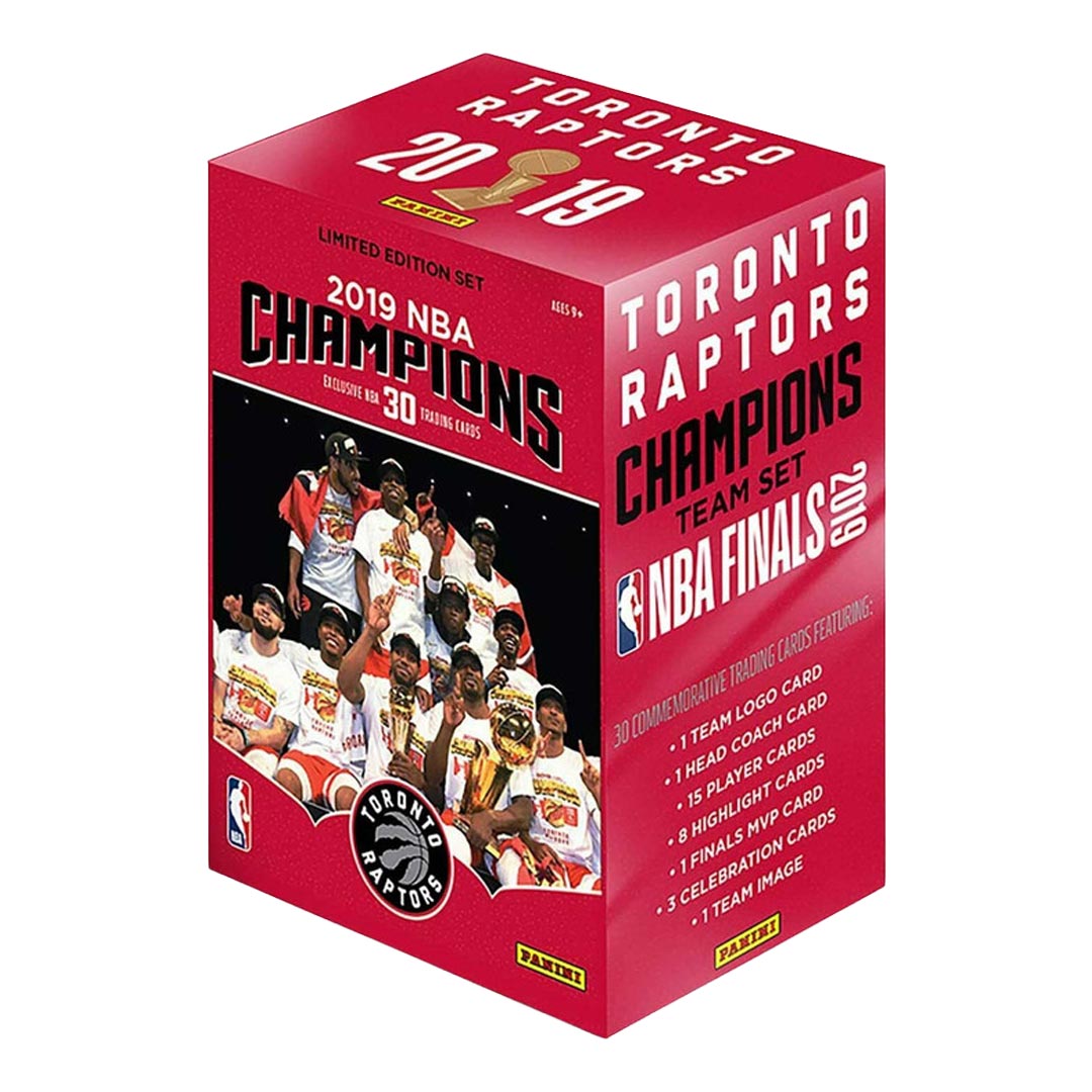 2019 Panini NBA Champions Toronto Raptors Collection Box Set