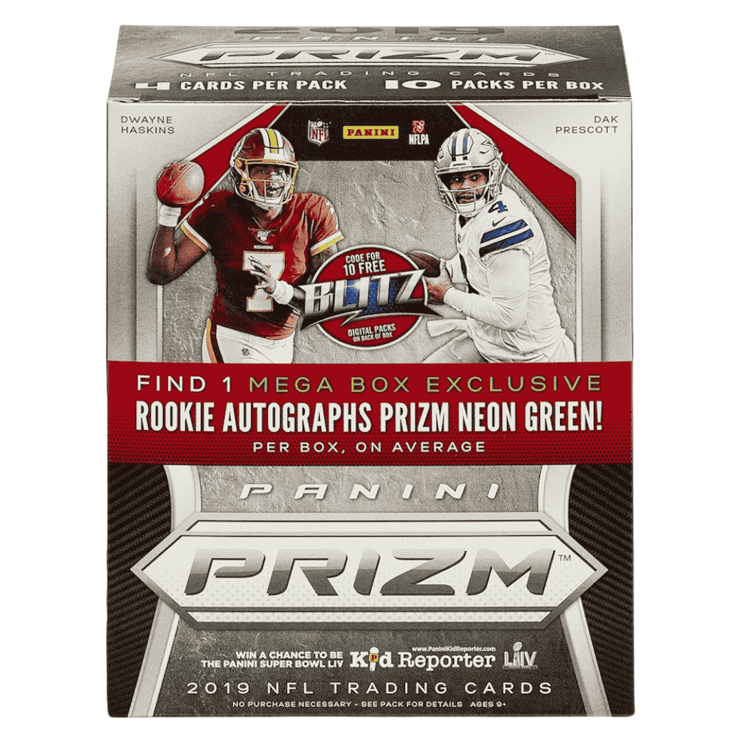 2019 Panini Prizm Football Mega Box 