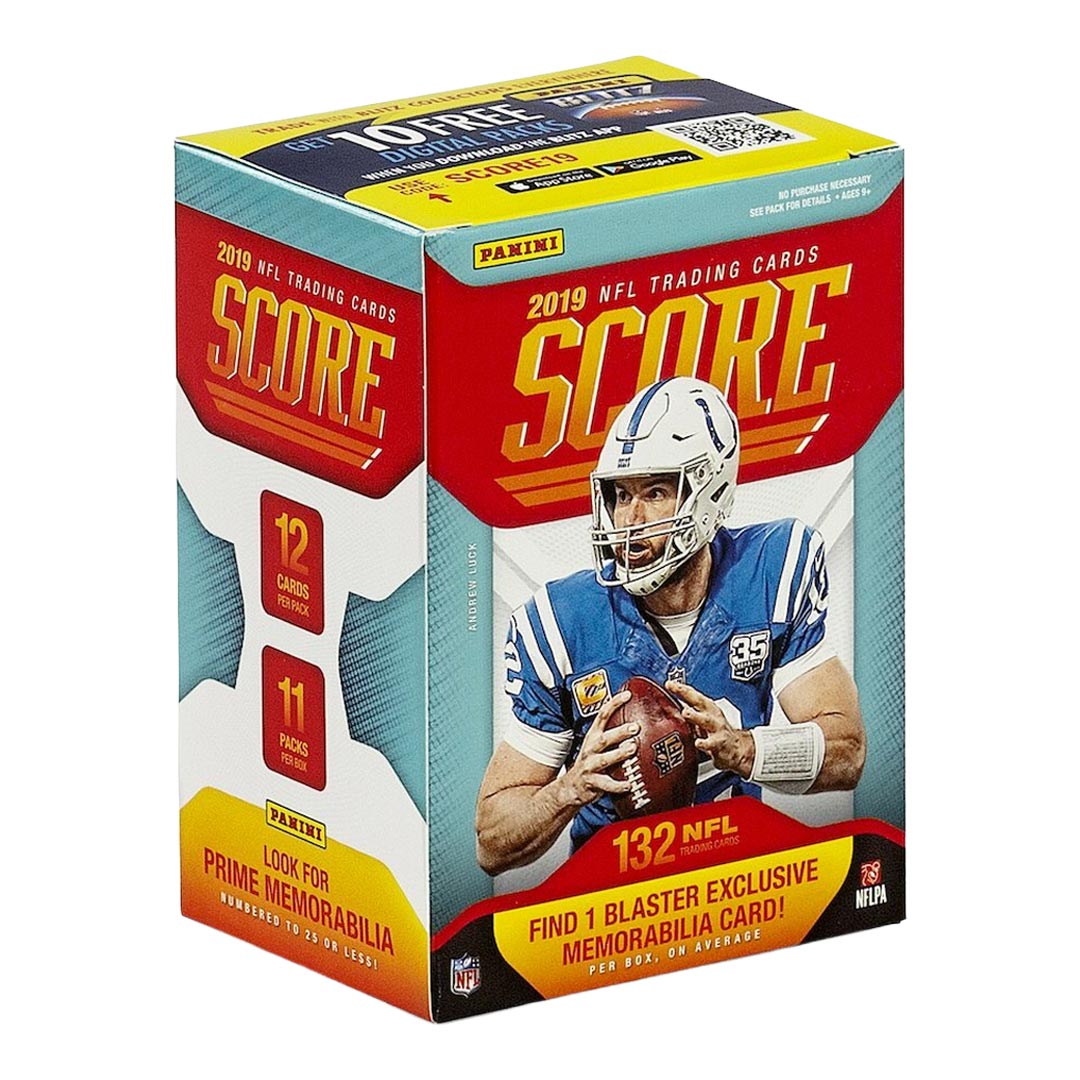 2019 Panini Score Football Blaster Box