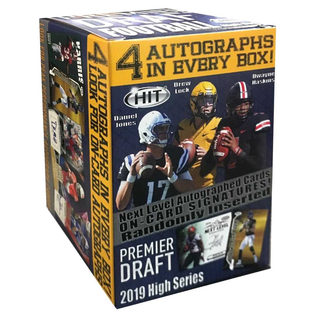 2019 Sage Hit High Series Football Blaster Box 