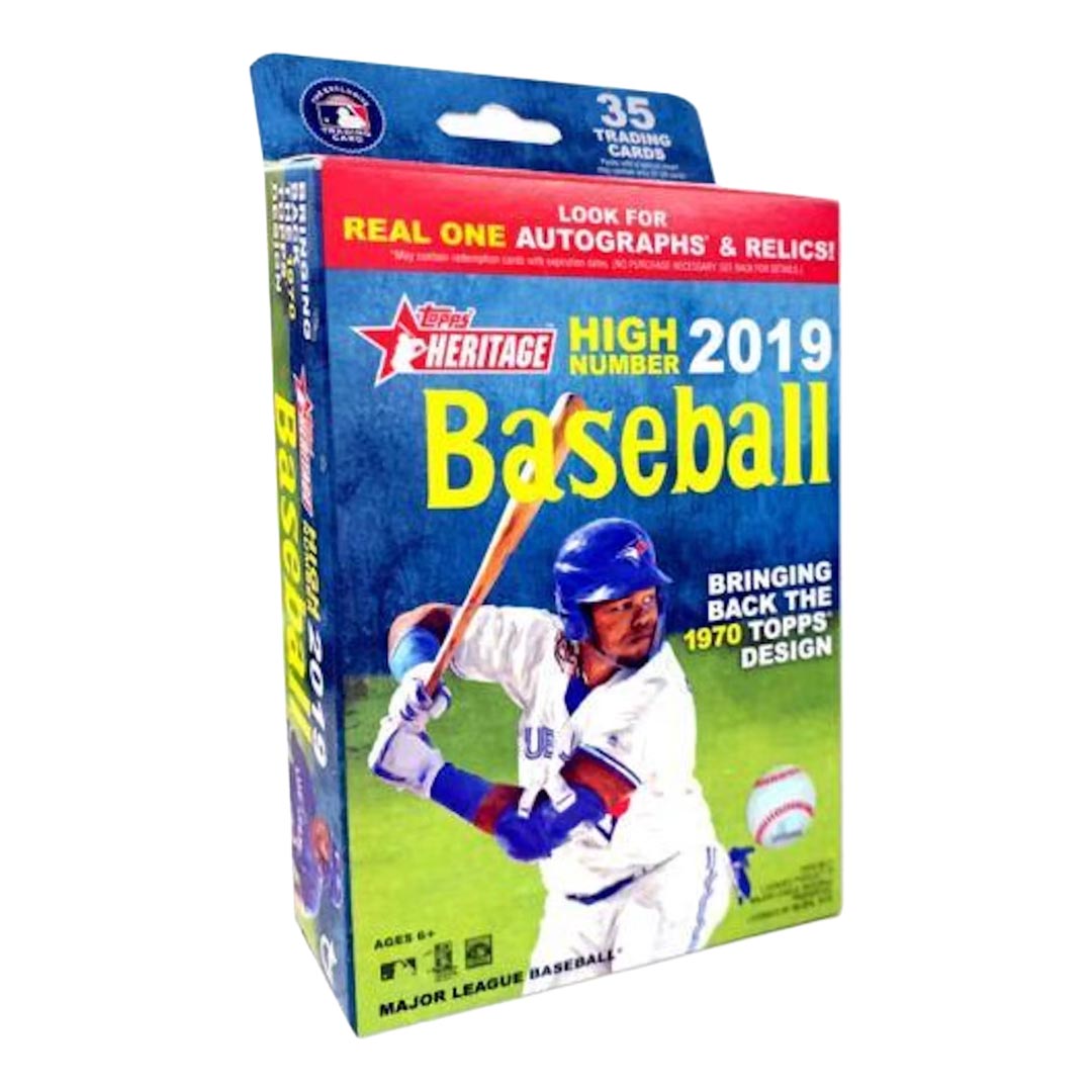 2019 Topps Heritage High Number Baseball Hanger Box