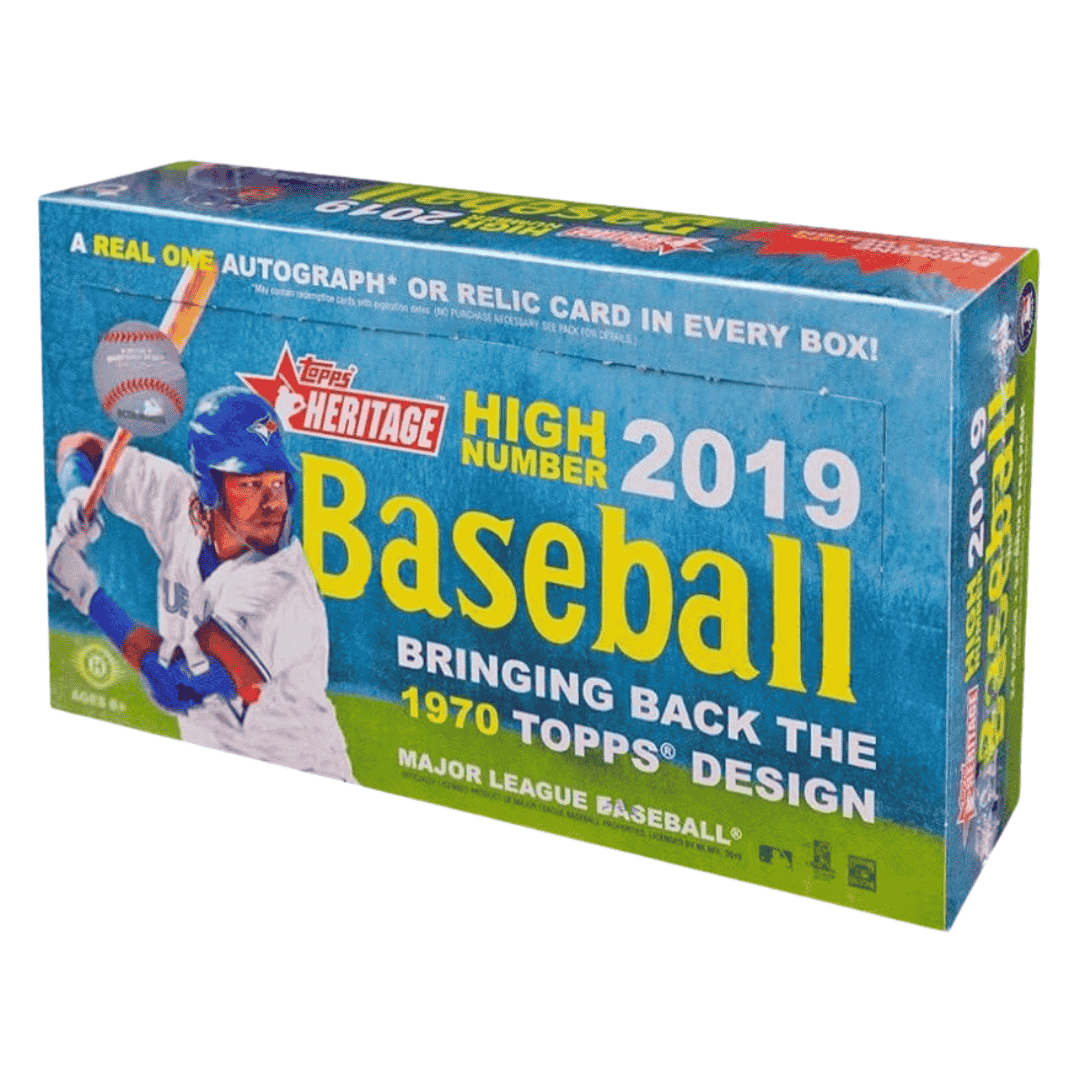 2019 Topps Heritage High Number Baseball Hobby Box