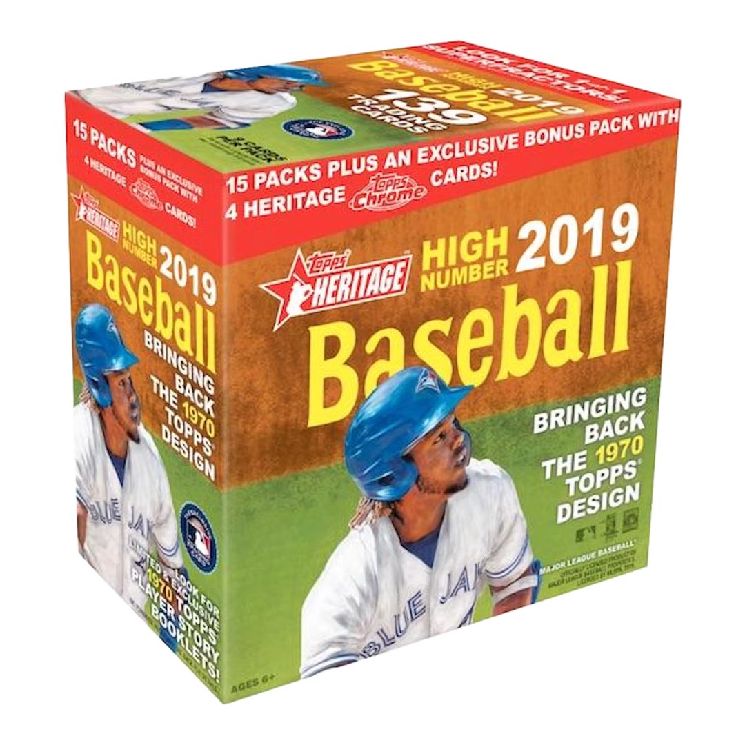 2019 Topps Heritage High Number Baseball Monster Box