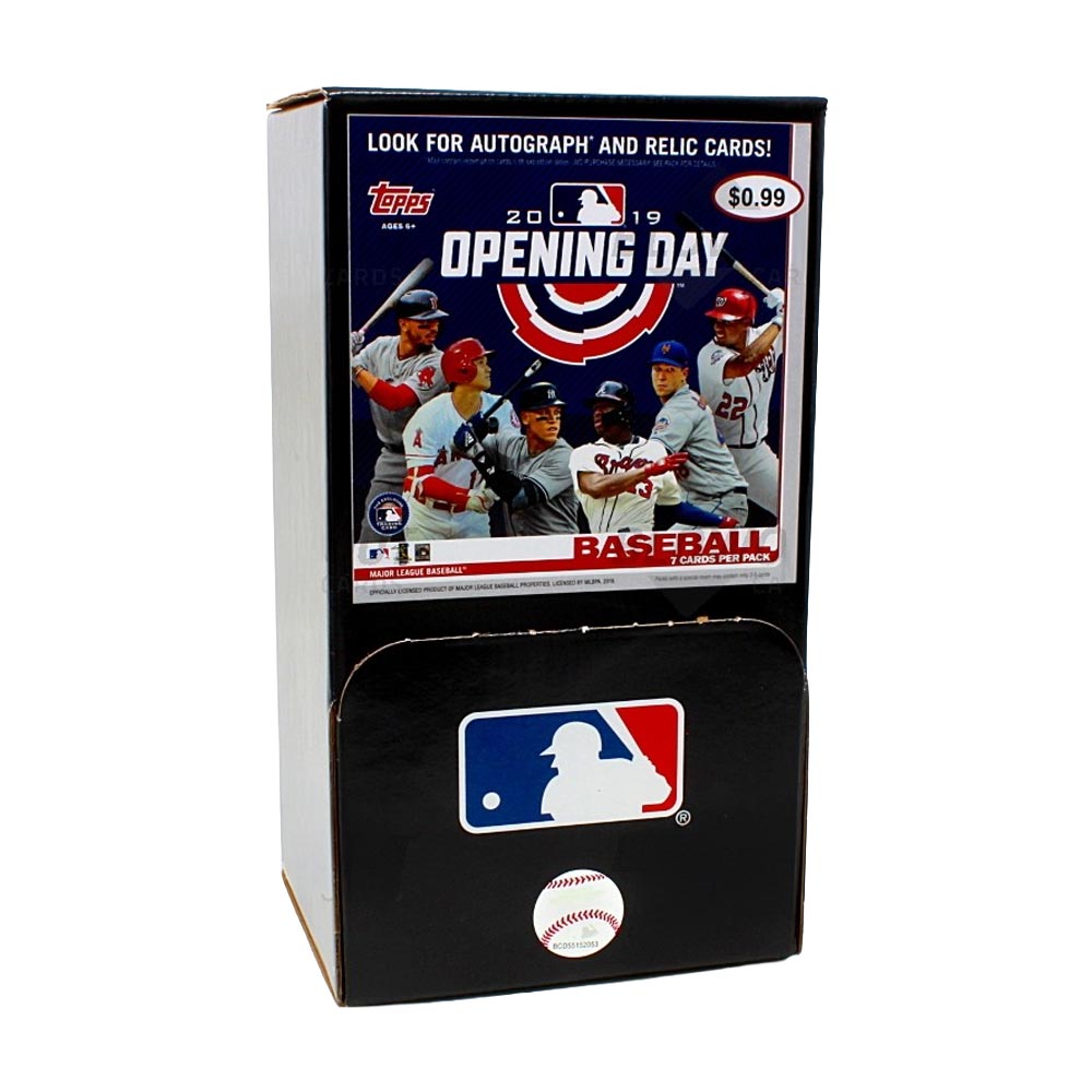 2019 Topps Opening Day Baseball Gravity Feed Box