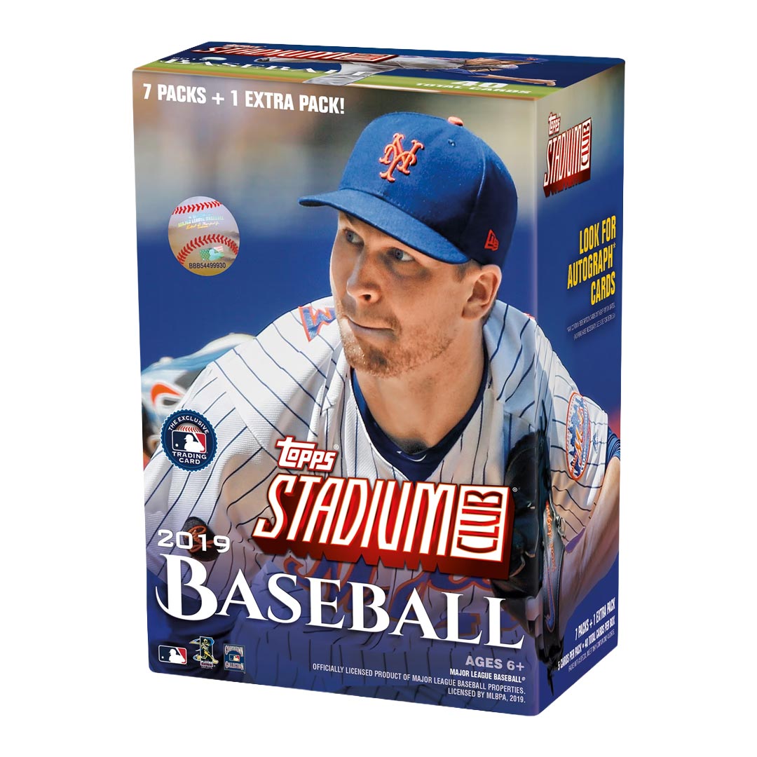 2019 Topps Stadium Club Baseball 8-pack Blaster Box