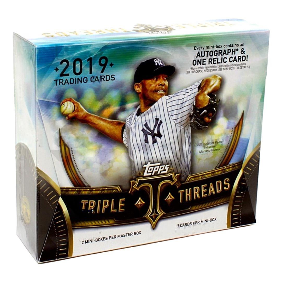 2019 Topps Triple Threads Baseball Hobby Box