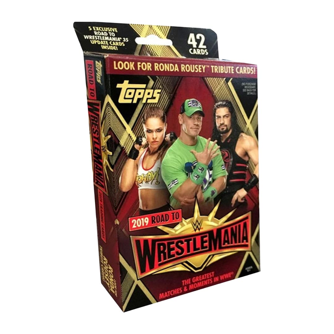 2019 Topps WWE Road To Wrestlemania Hanger Box