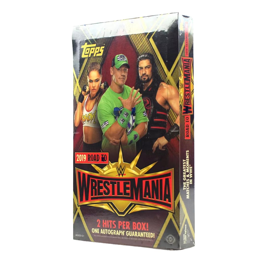 2019 Topps WWE Road To Wrestlemania Hobby Box