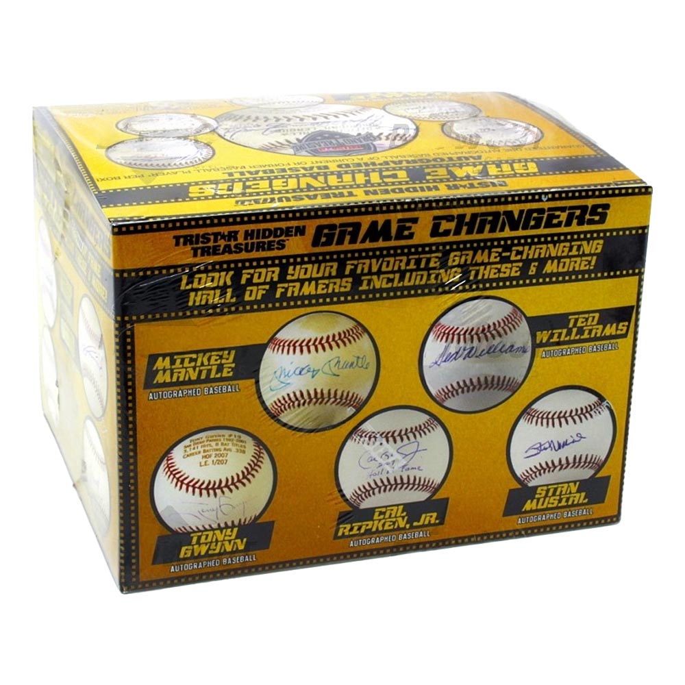 2019 Tristar Game Changers Autographed Baseball Box