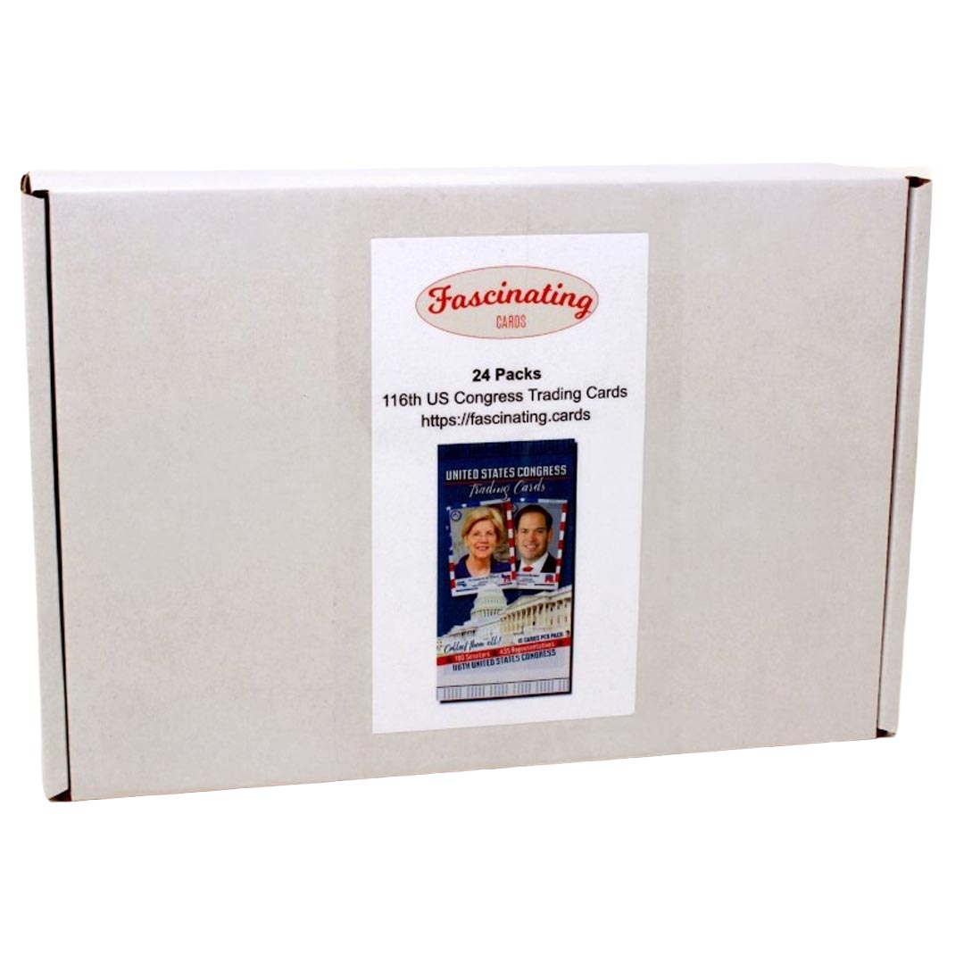 2020 116th US Congress Trading Cards Box (Fascinating Cards)