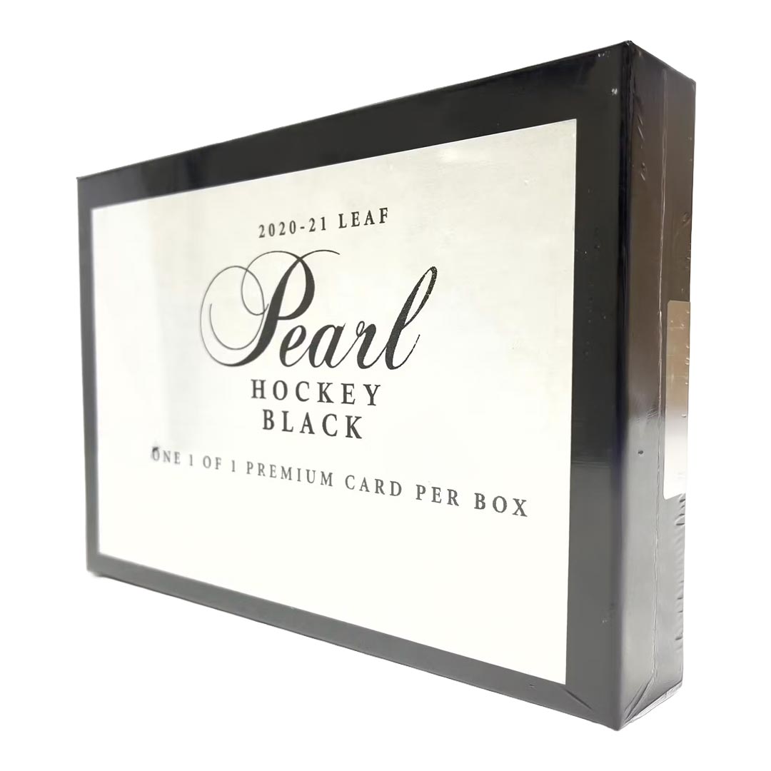 2020-21 Leaf Pearl Hockey Black 1/1 Hobby Box