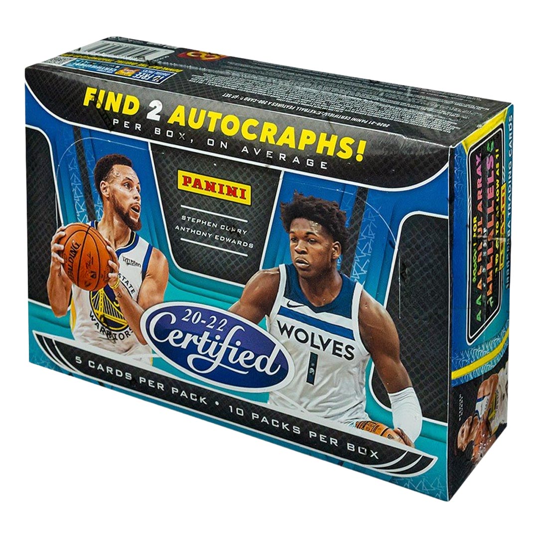 2020-21 Panini Certified Basketball Hobby Box