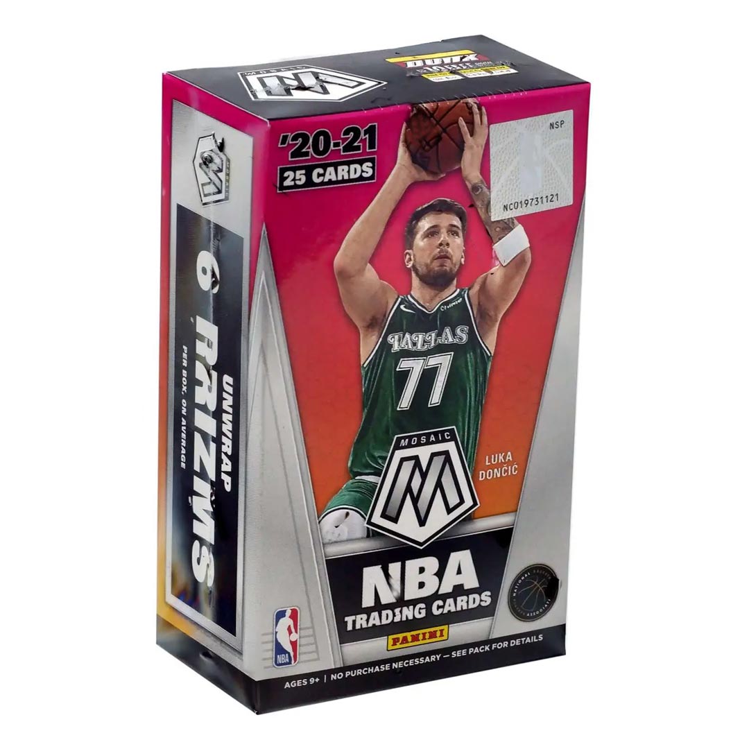 2020-21 Panini Mosaic Basketball Cereal Box