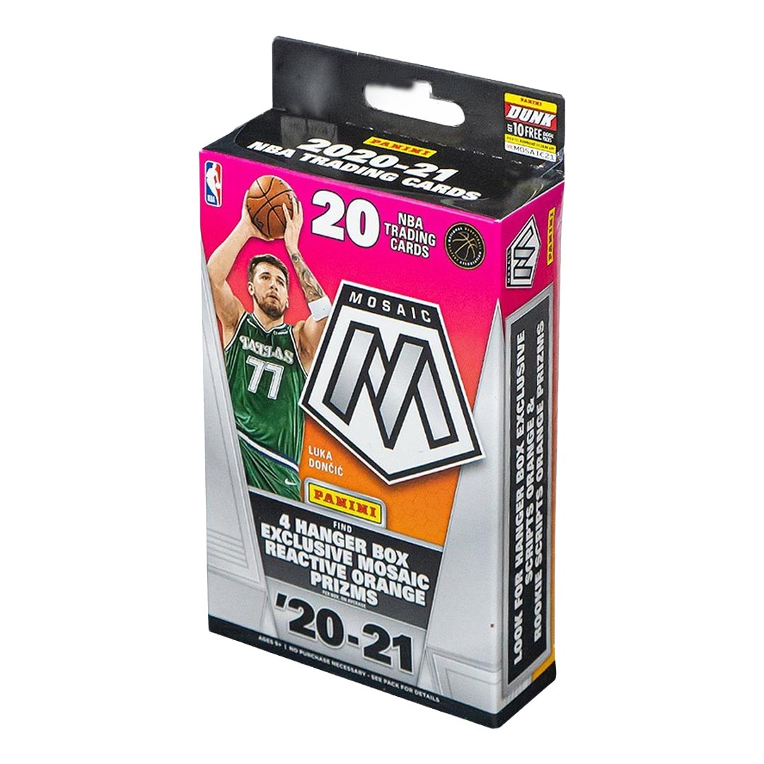 2020-21 Panini Mosaic Basketball Hanger Box (Reactive Orange Prizms!)