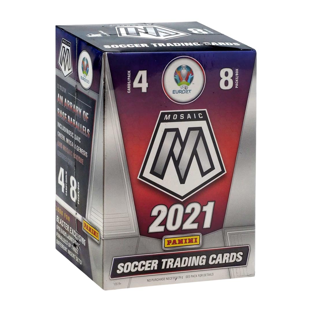 2020-21 Panini Mosaic UEFA Euro 2020 Soccer Blaster Box