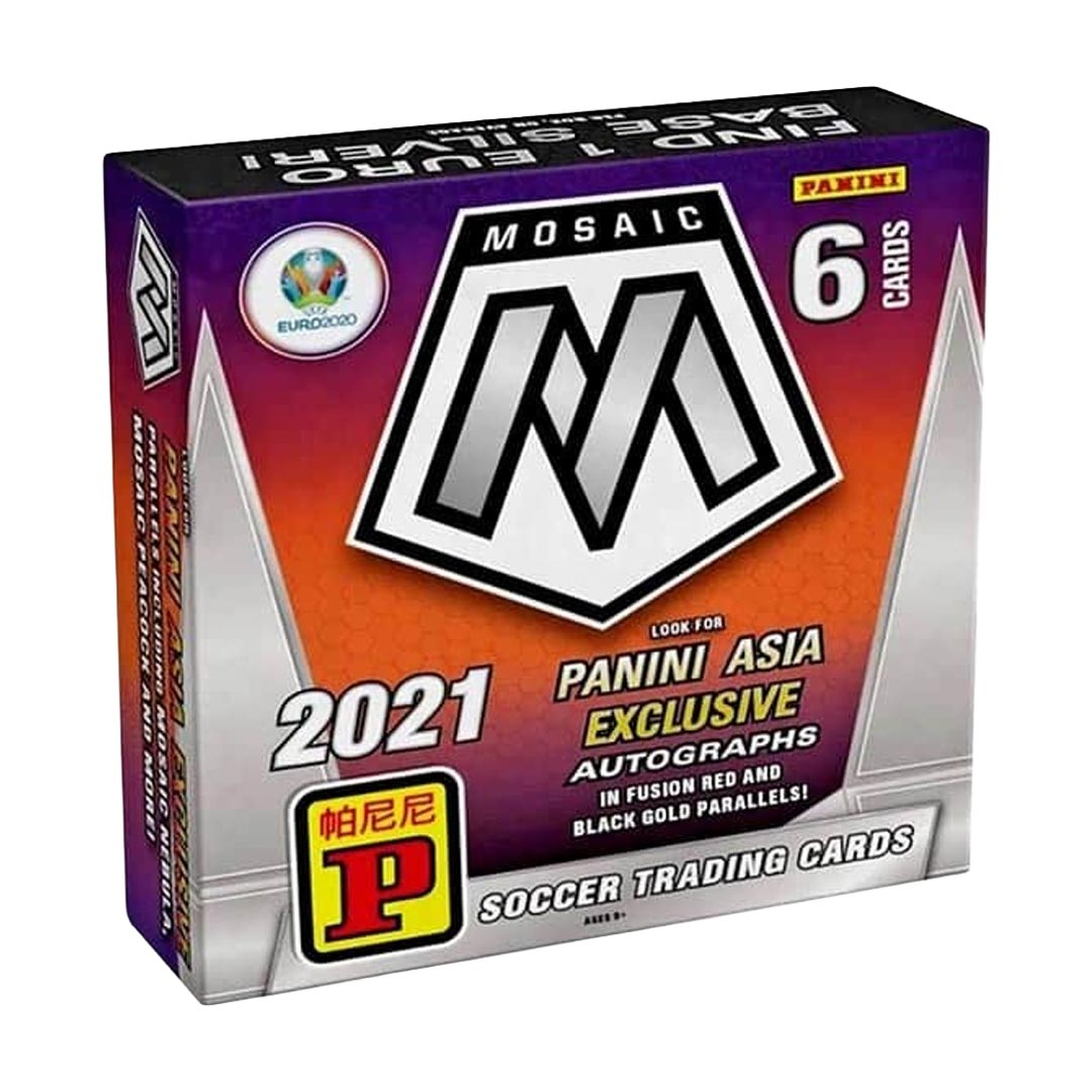 2020-21 Panini Mosaic UEFA Euro Soccer Asia Tmall Box