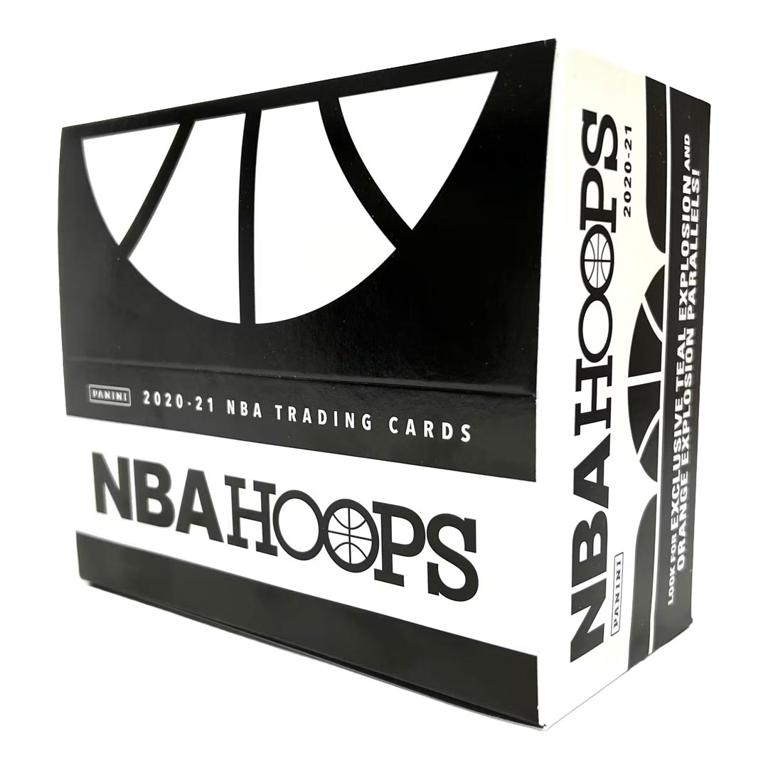 2020-21 Panini NBA Hoops Basketball Jumbo Value 12-Pack Box