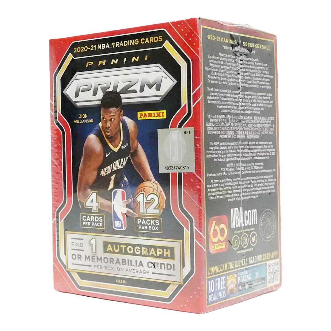 2020-21 Panini Prizm Basketball 12-Pack Blaster Box (Fanatics)