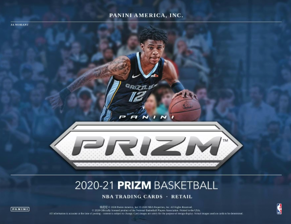 2020-21 Panini Prizm Basketball Retail Box